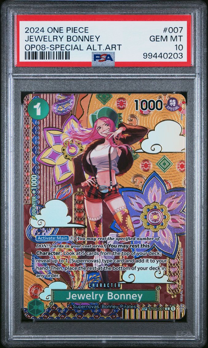 2024 #007 Jewelry Bonney PSA 10