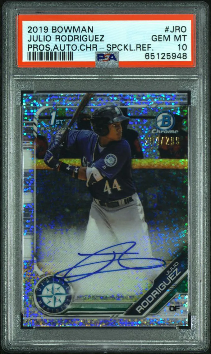 2019 #JRO Julio Rodriguez PSA 10