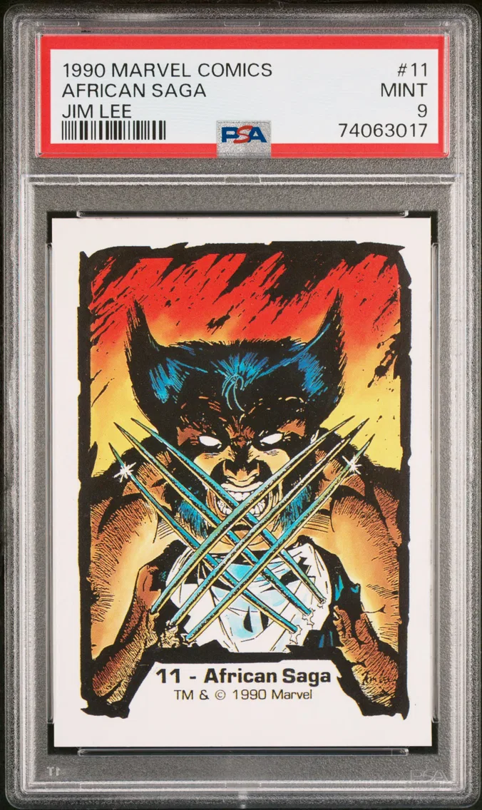 1990 #11 African Saga PSA 9 Marvel Comics Jim Lee