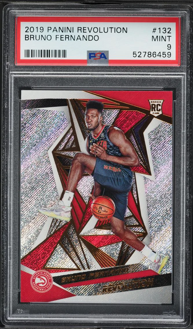 2019 #132 Bruno Fernando PSA 9 Panini Revolution Basketball