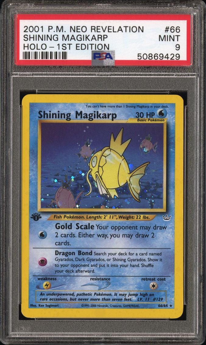 2001 #66 Shining Magikarp-Holo 1