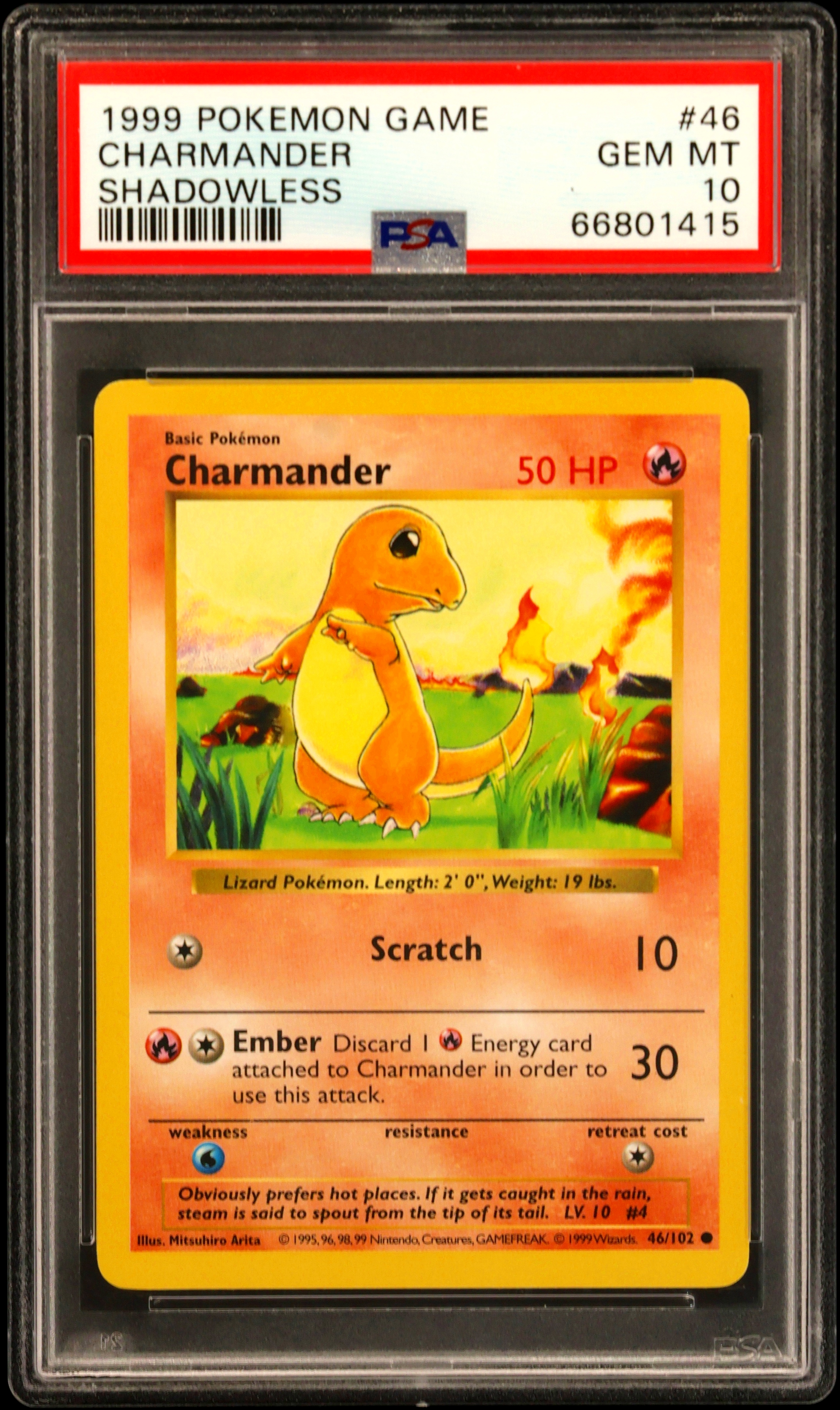 Charmander Shadowless