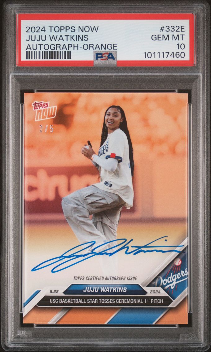 2024 #332E Juju Watkins PSA 10 T