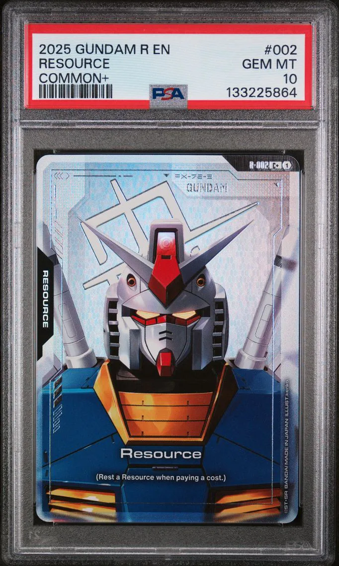 2025 #002 Resource PSA 10 Gundam Resource