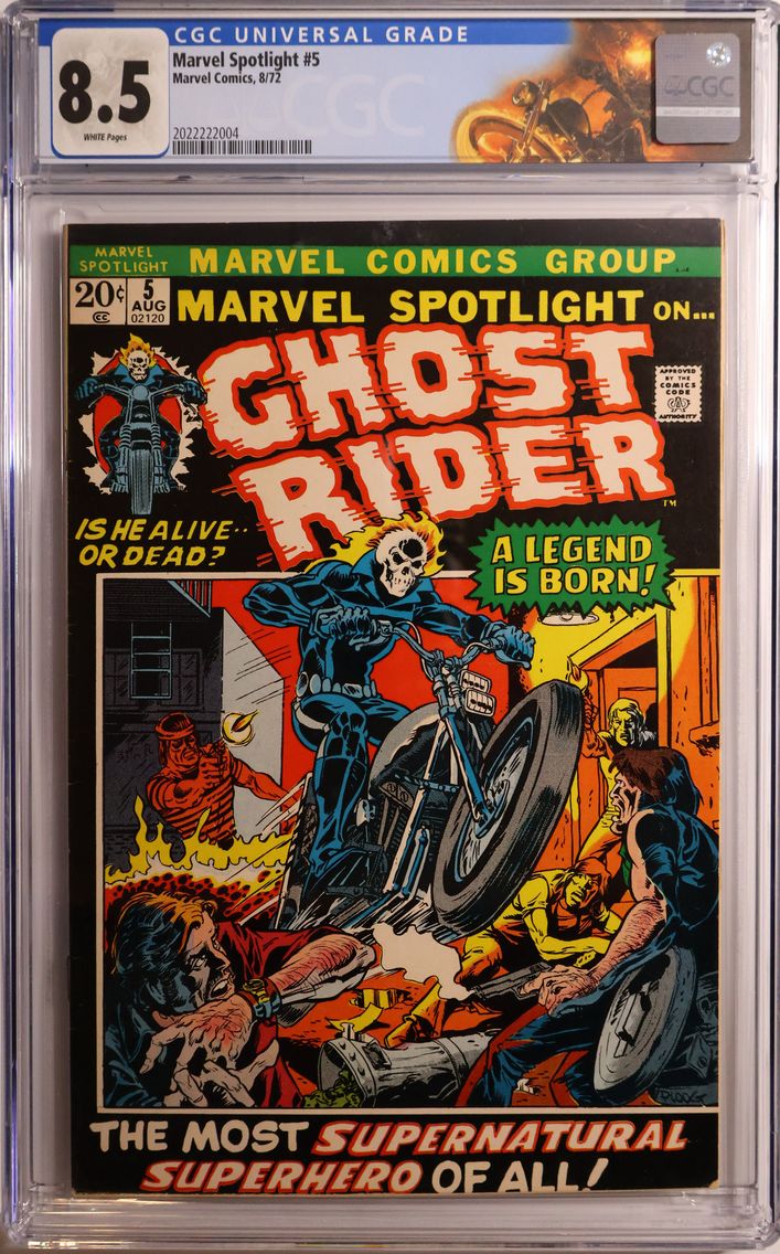 1972 #NA 1972 Marvel Spotlight #