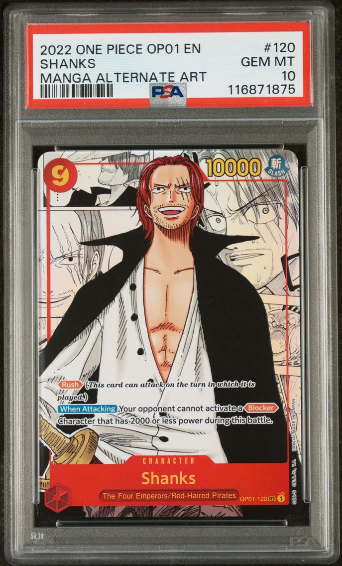 2022 #120 Shanks Manga Alternate
