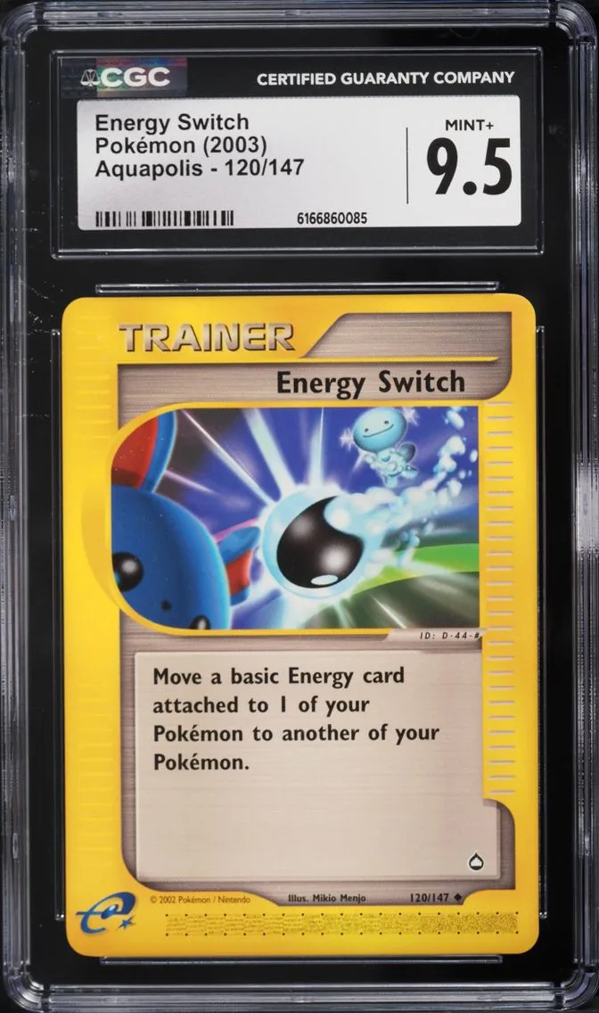 2003 Pokemon Aquapolis Energy Sw
