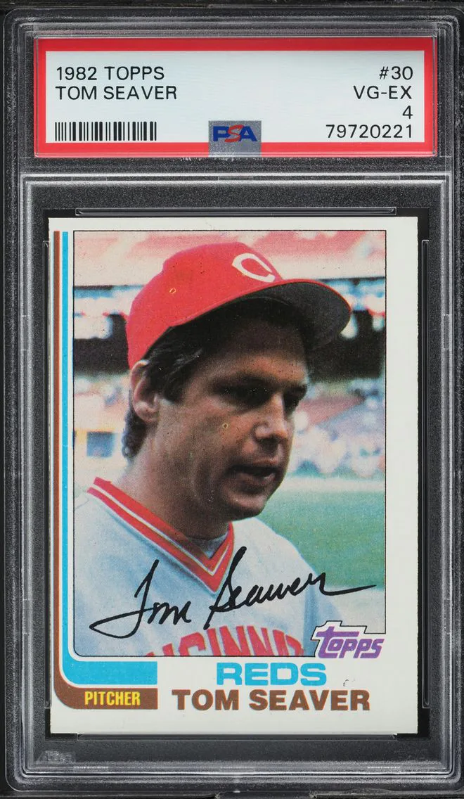 1982 Topps Tom Seaver #30 PSA 4 VGEX
