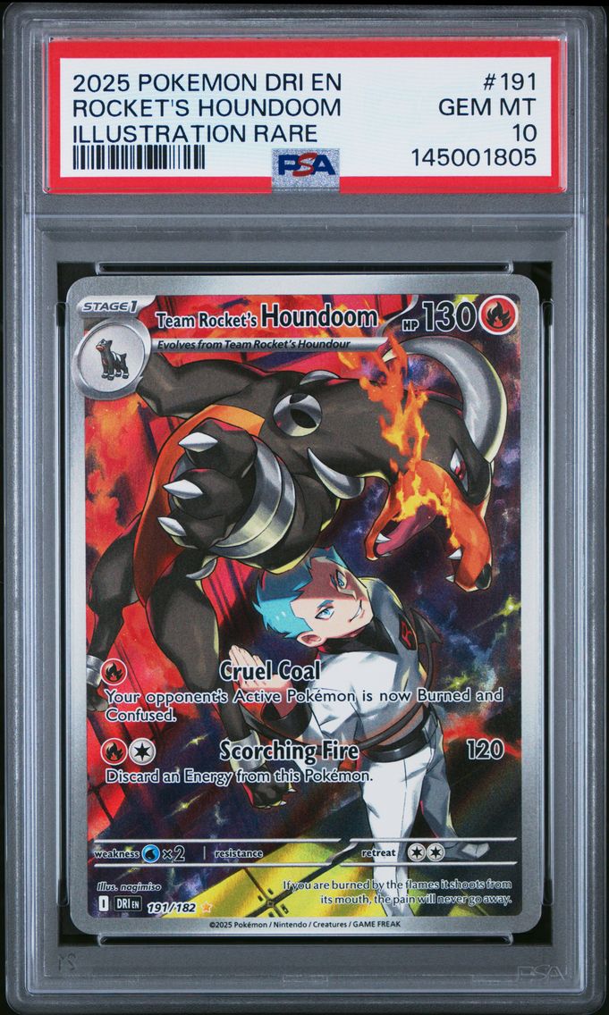 2025 #191 Team Rocket's Houndoom