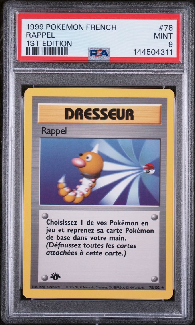 1999 #78 Rappel 1st Edition PSA 
