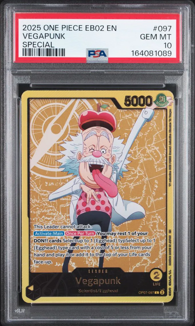 2025 #097 Vegapunk PSA 10 One Pi