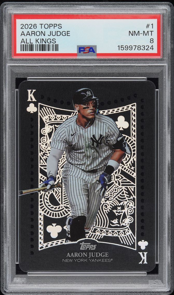 2026 #1 Aaron Judge PSA 8 Topps 