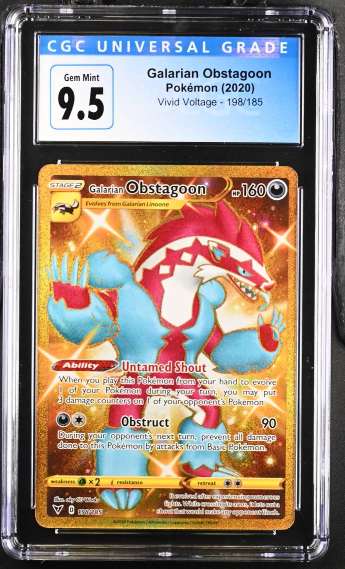 2020 #198 Galarian Obstagoon CGC