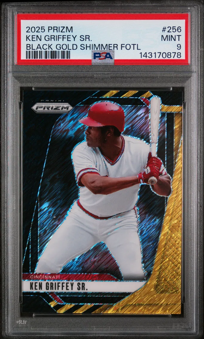 2025 #256 Ken Griffey Sr. PSA 9 Panini Prizm