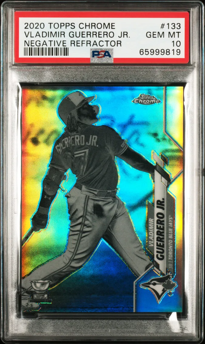 2020 #133 Vladimir Guerrero Jr. PSA 10 Topps Chrome