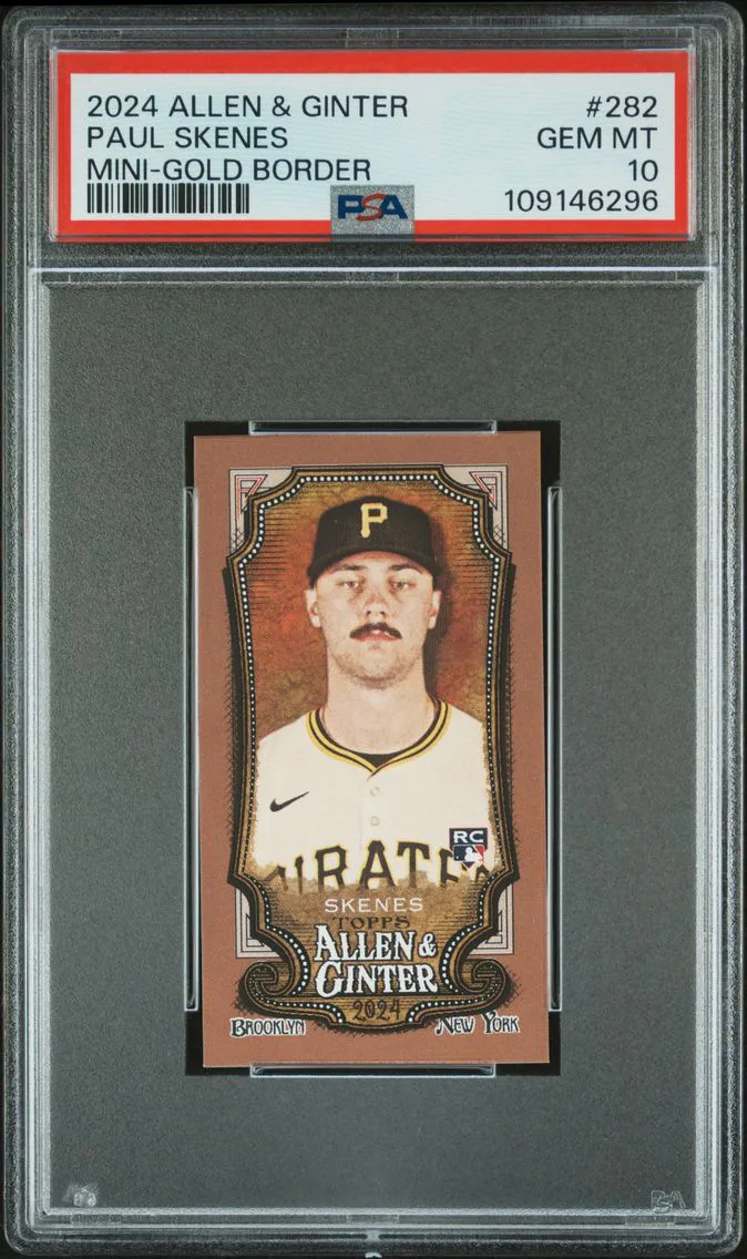 2024 #282 Paul Skenes PSA 10 Topps Allen & Ginter