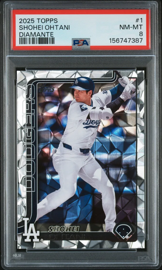2025 #1 Shohei Ohtani PSA 8 Topps