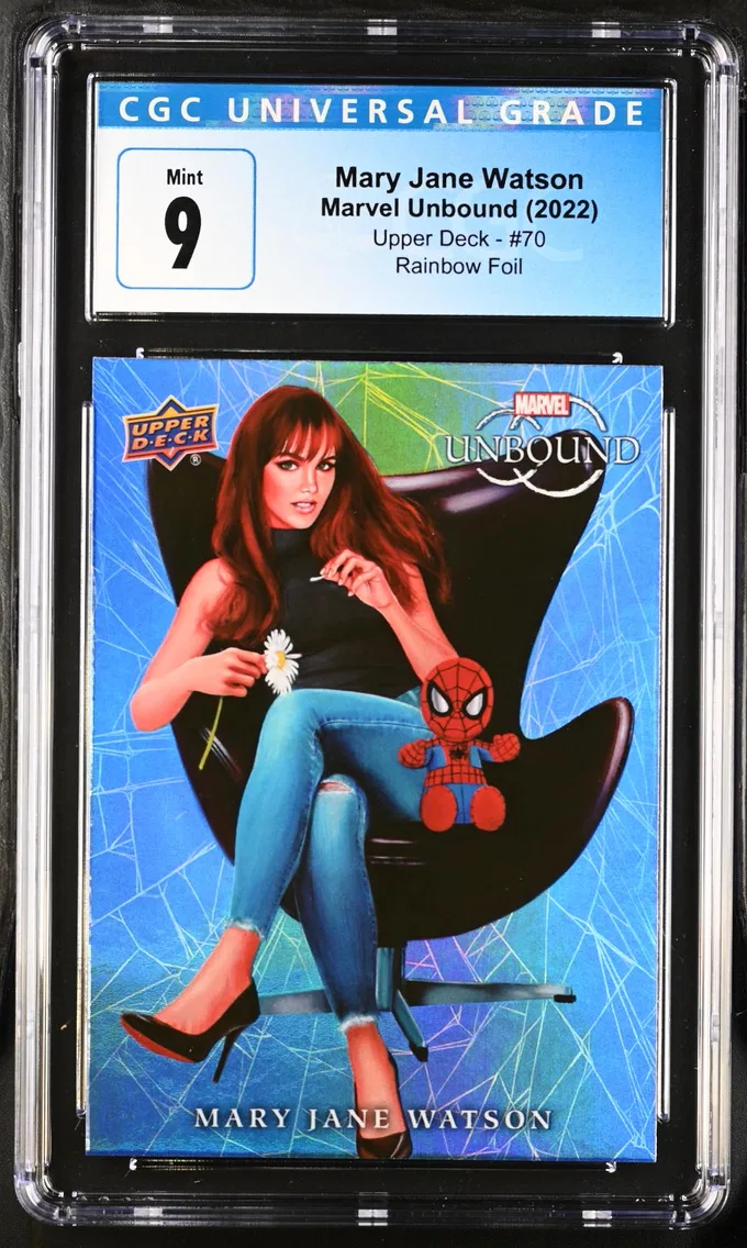2022 #70 Mary Jane Watson CGC 9 Marvel Unbound (2022 Upper Deck) - English