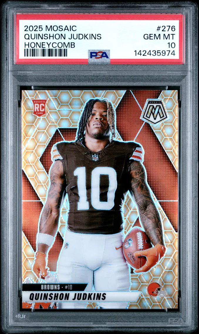 2025 #276 Quinshon Judkins PSA 10 Panini Mosaic