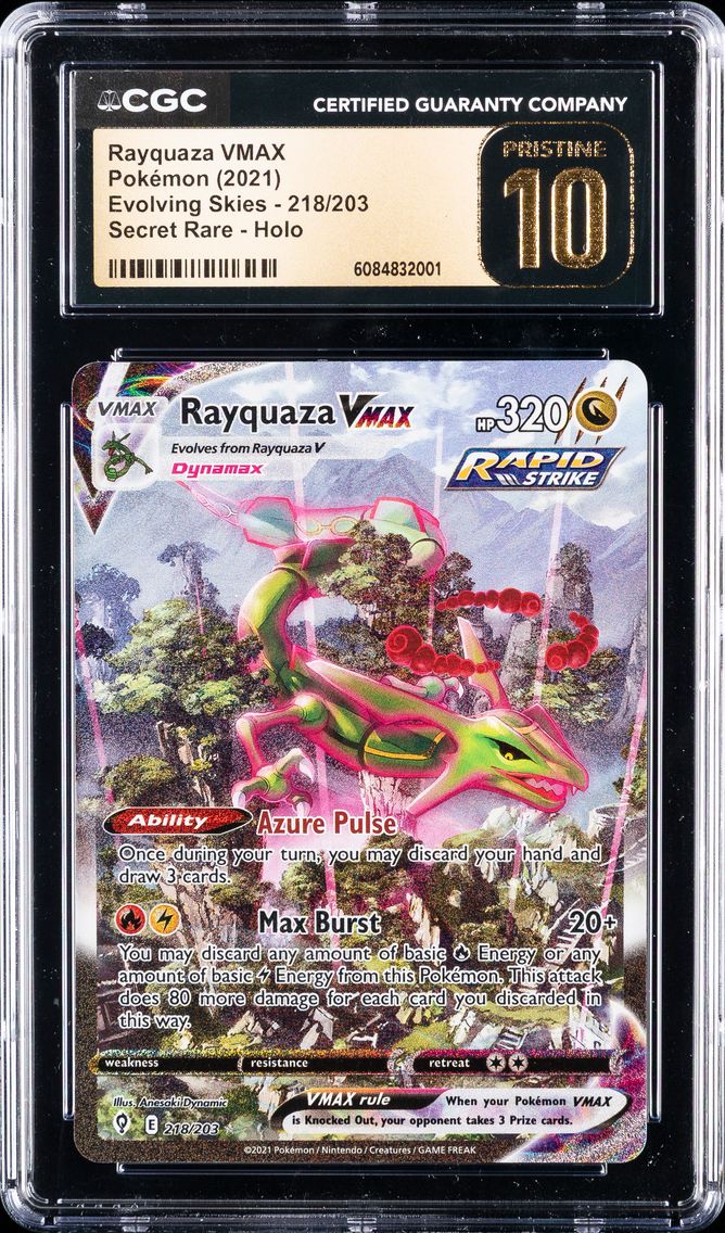 2021 #218 Full Art/Rayquaza Vmax