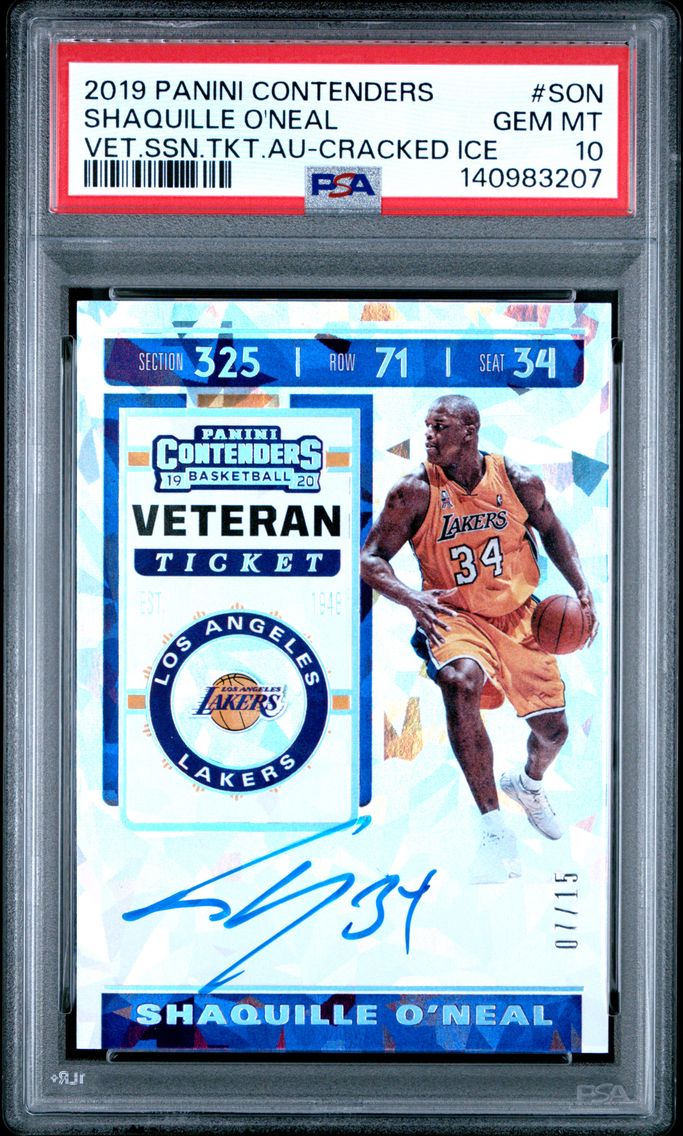 2019 #SON Shaquille O'Neal PSA 1