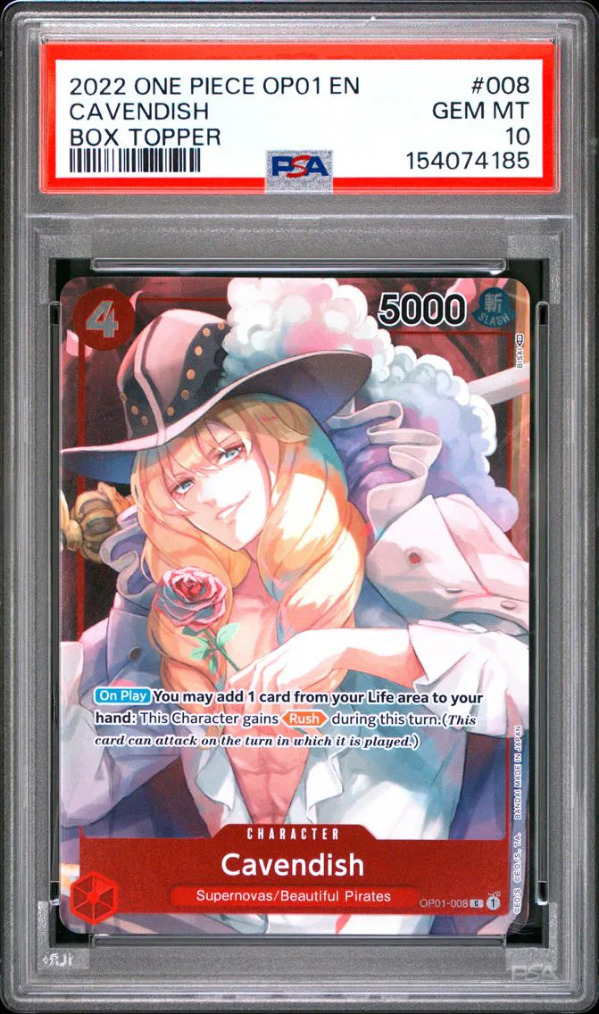 2022 #008 Cavendish PSA 10 One P