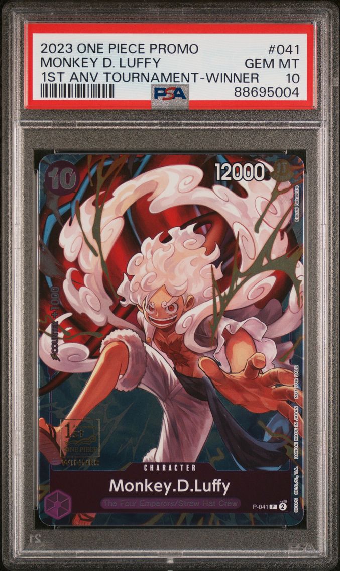 2023 #041 Monkey D. Luffy PSA 10