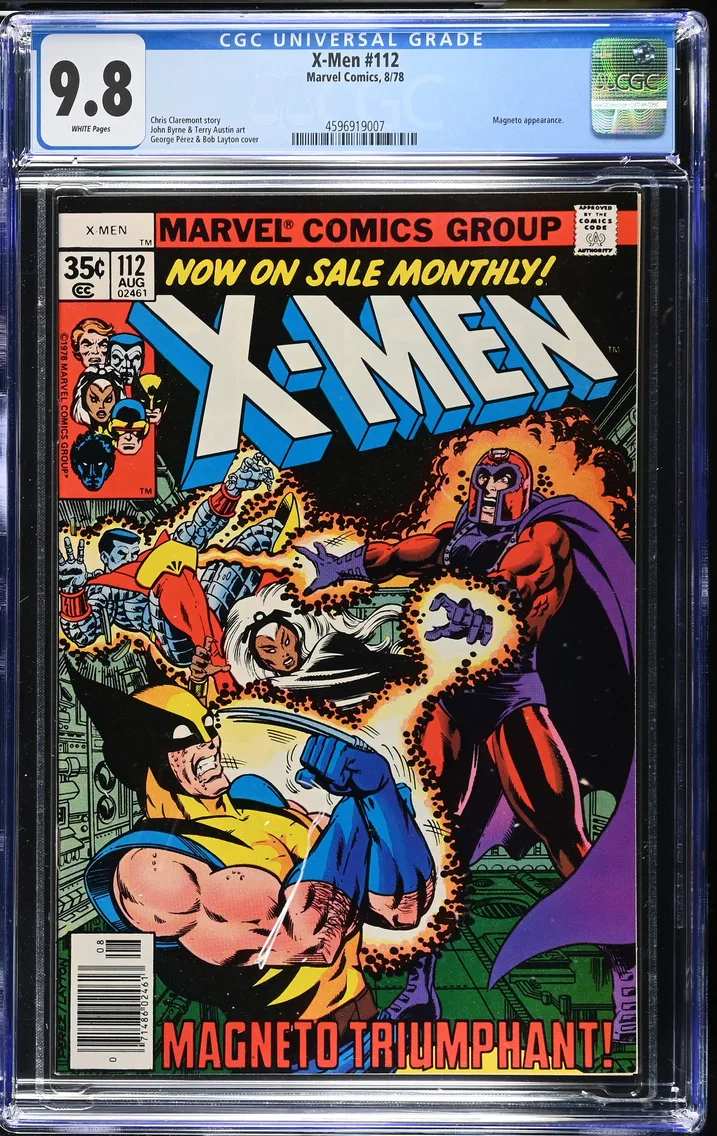 1978 X-Men #112 CGC 9.8 Marvel Comics