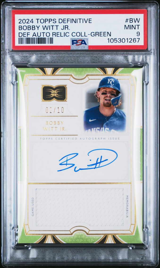 2024 #DARCBW Bobby Witt Jr. PSA 