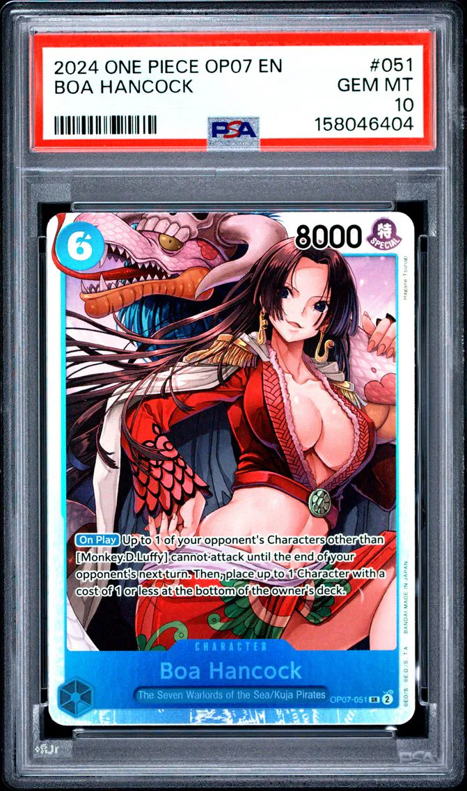 2024 #051 Boa Hancock PSA 10 One Piece OP07-500 Years in the Future