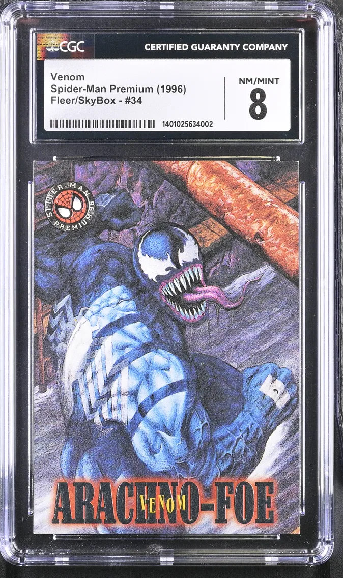 1996 #34 Venom CGC 8 Spider-Man Premium - English
