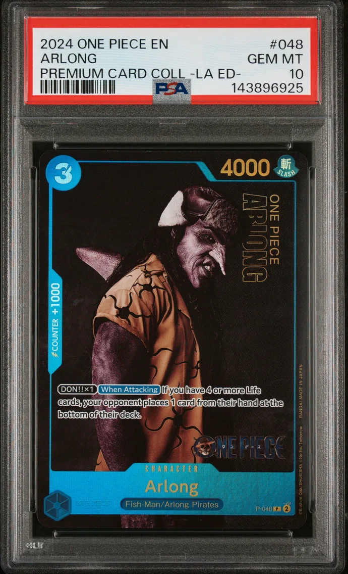 2024 #048 Arlong PSA 10 One Piece Premium Card Collection -Live Action Edition-