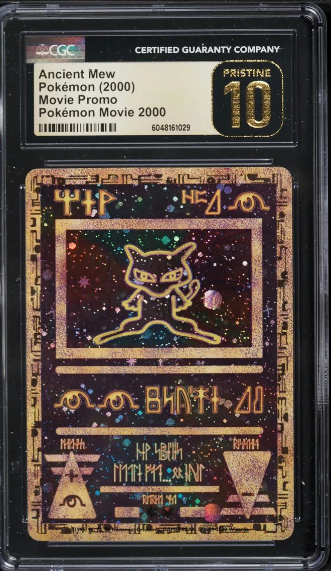 2000 #NA Ancient Mew CGC 10 Pristine Game Movie Pokemon