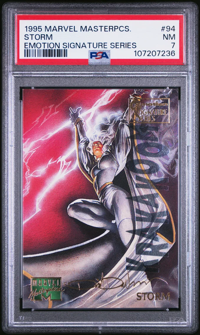 1995 #94 Storm PSA 7 Marvel Masterpieces