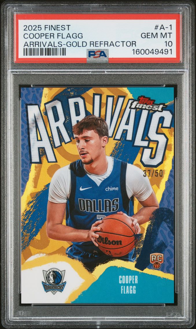 2025 #A-1 Cooper Flagg PSA 10 To