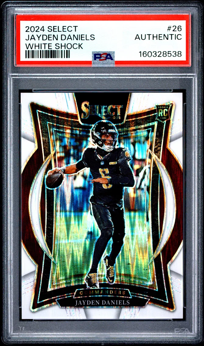 2024 #26 Jayden Daniels PSA Panini Select