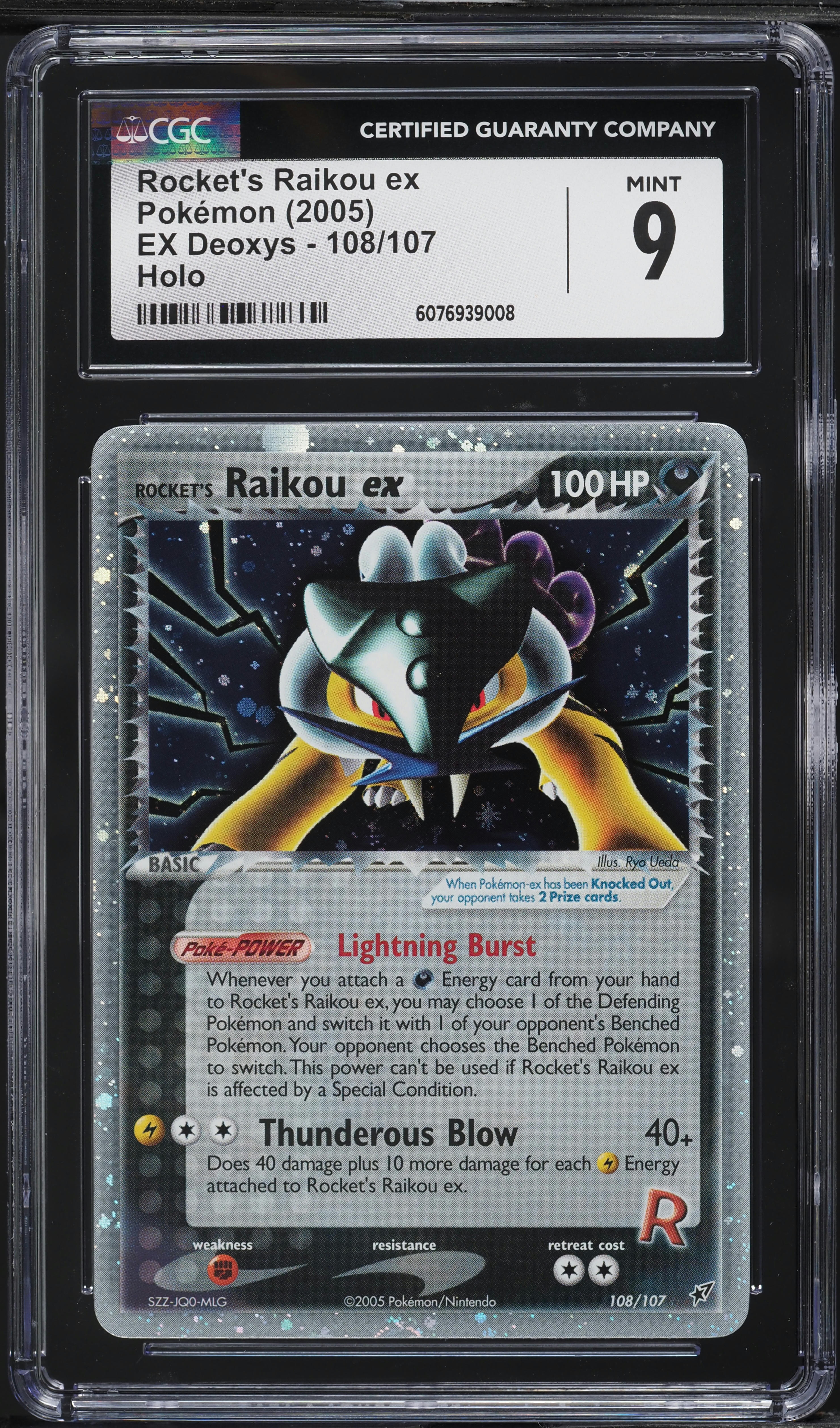 Rocket's Raikou EX-Holo