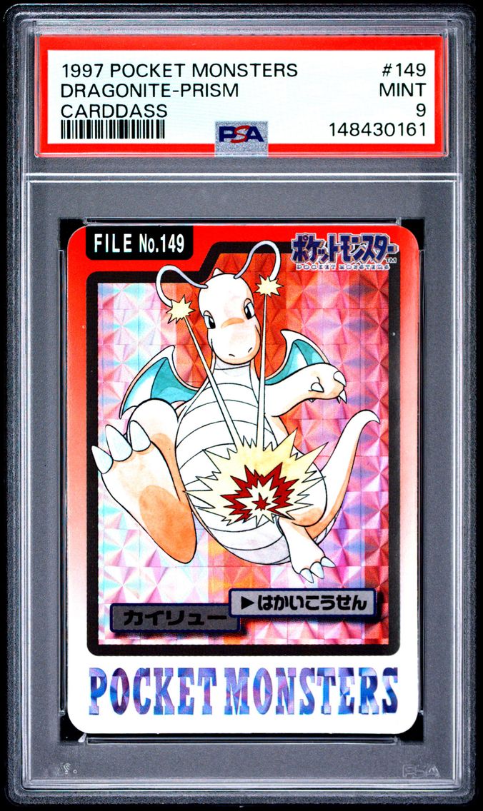 1997 #149 Dragonite-Prism PSA 9 