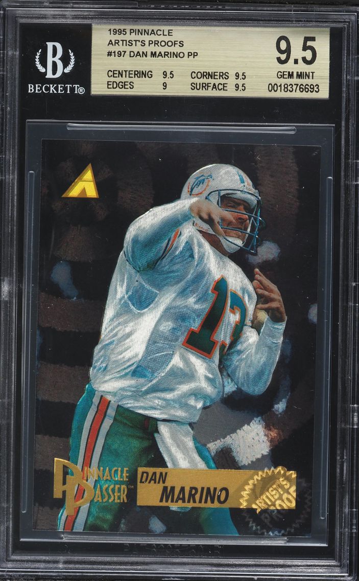 1995 #197 Dan Marino PP BGS 9.5