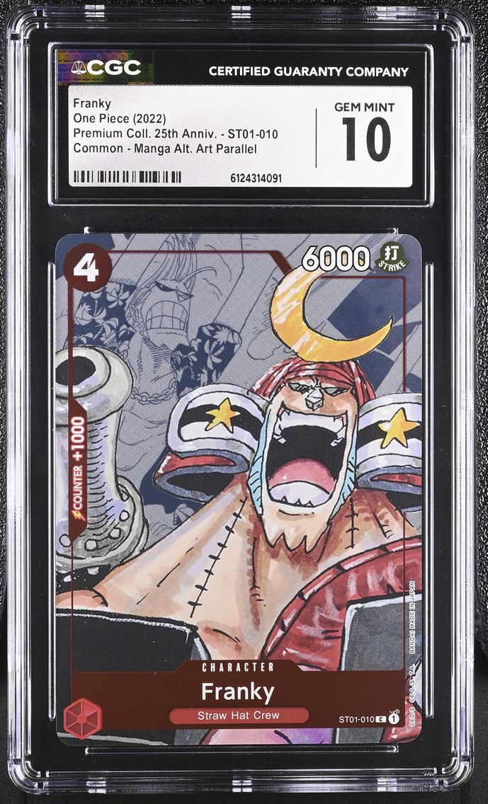 2022 #ST01-010 Franky CGC 10 Premium Collection 25th Anniversary - English