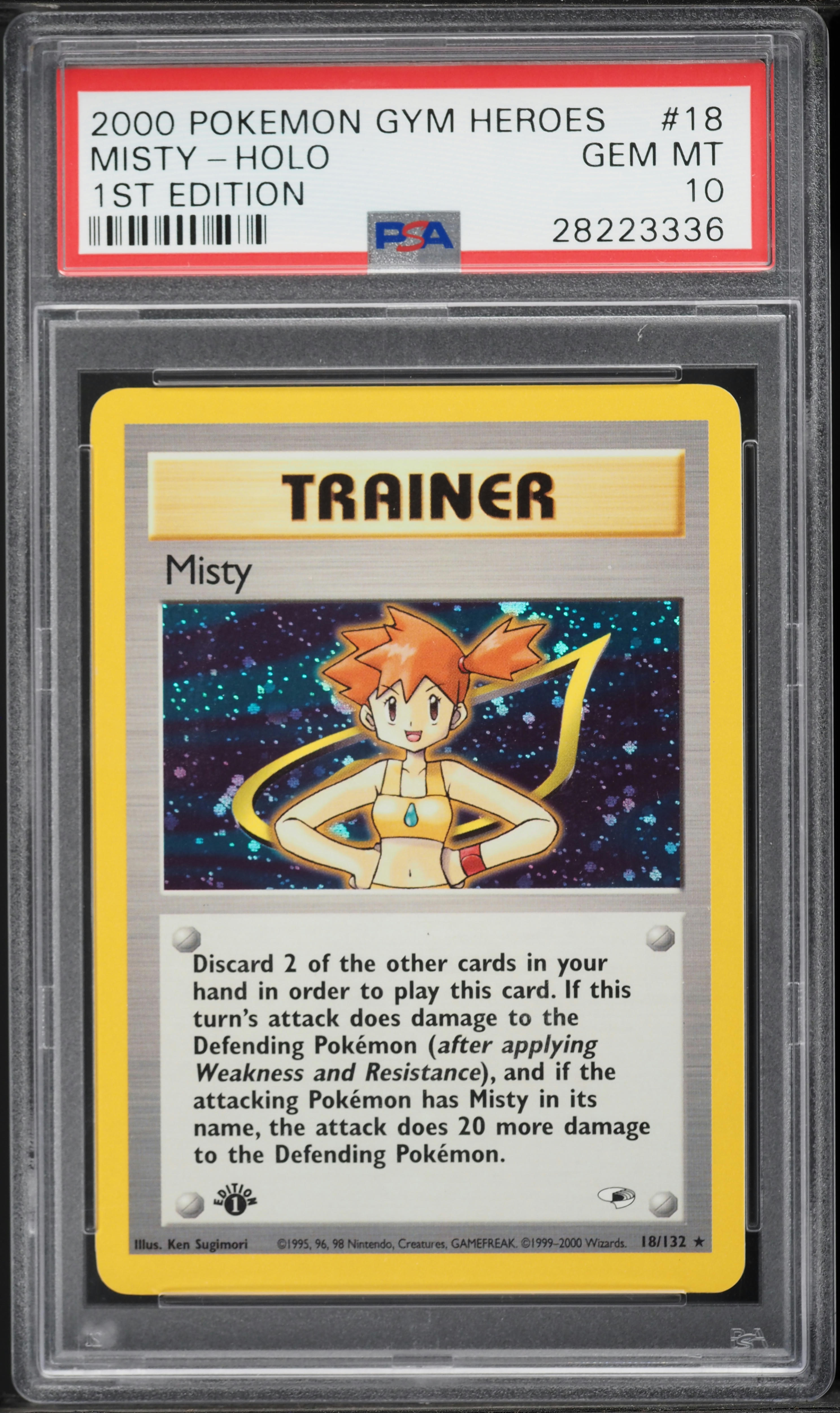 Misty-Holo 1st Edition