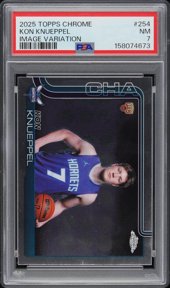 2025 #254 Kon Knueppel PSA 7 Top