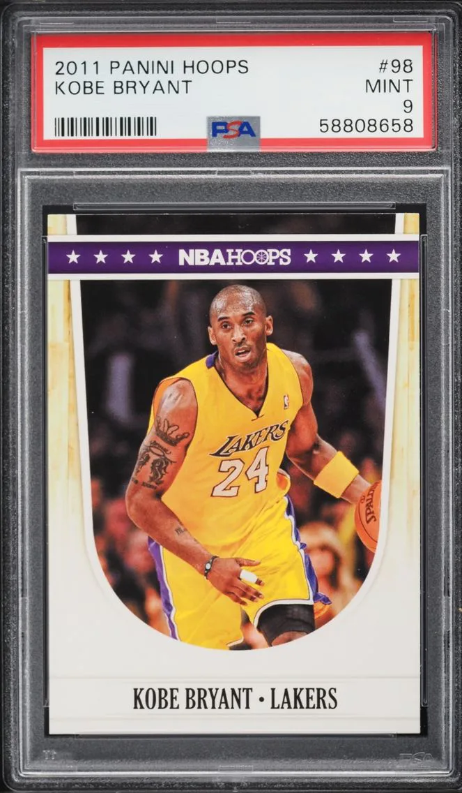 2011 #98 Kobe Bryant PSA 9 Hoops