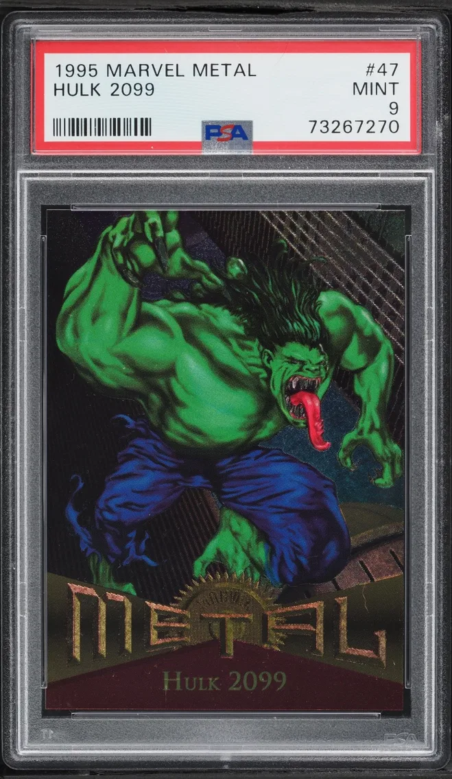 1995 #47 Marvel Metal Hulk 2099 MINT PSA 9