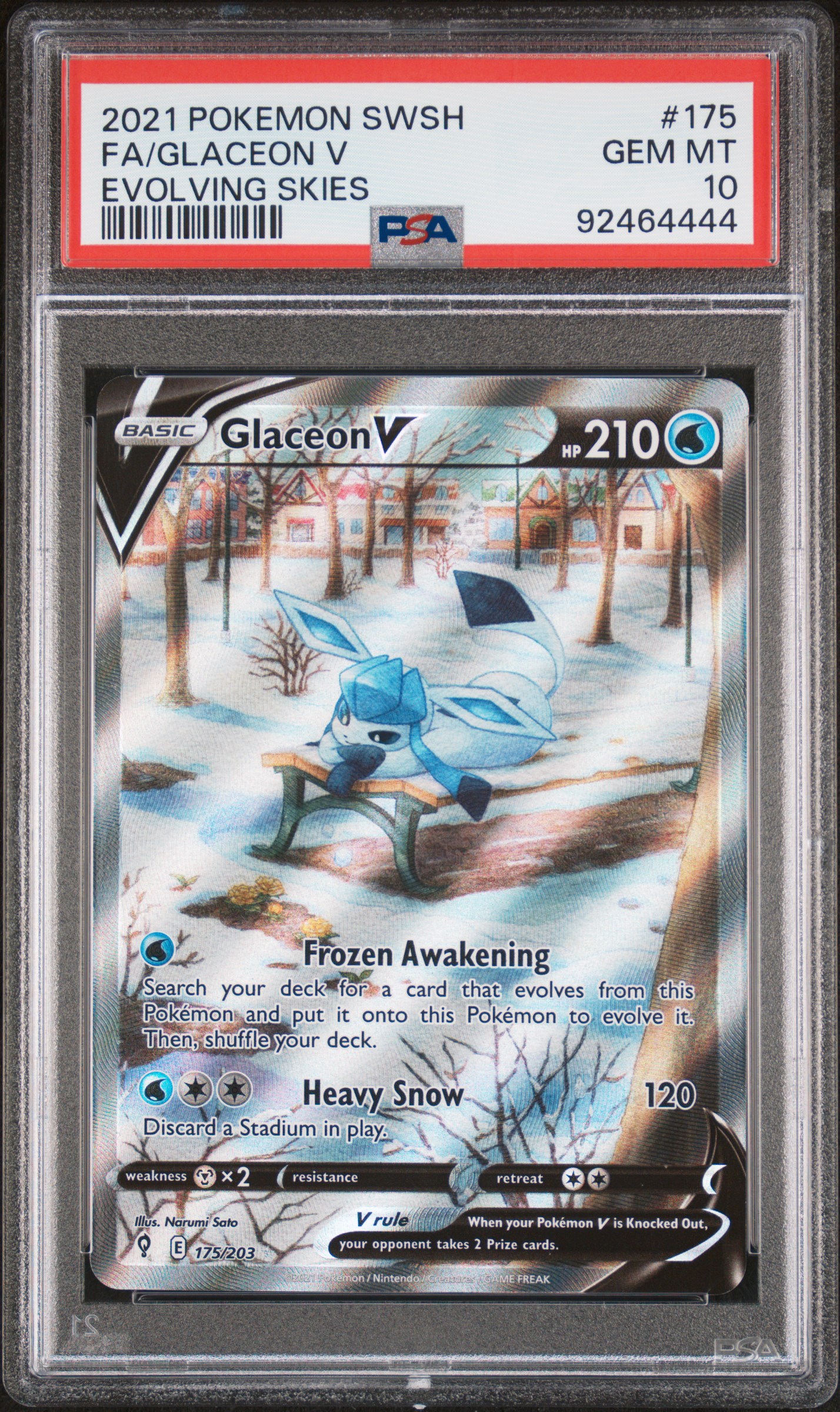 Full Art/Glaceon V