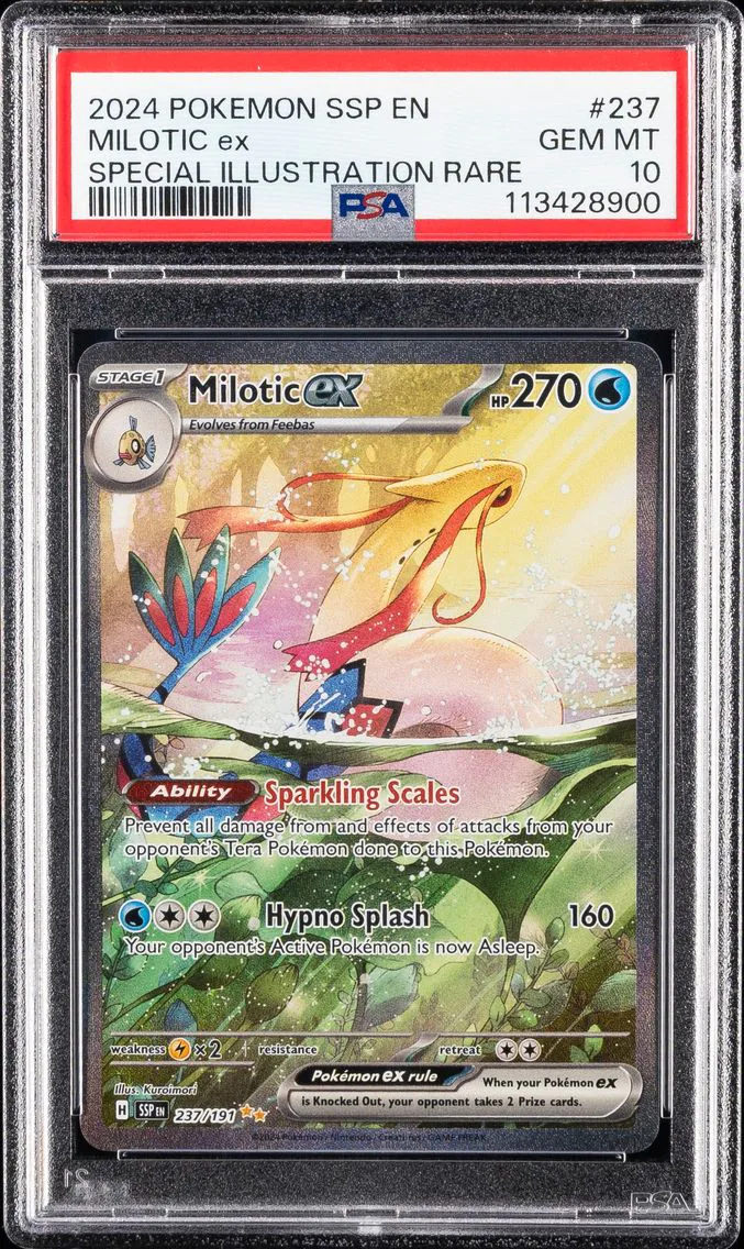 2024 #237 Milotic EX PSA 10 Ssp