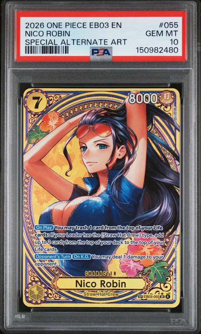 2026 #055 Nico Robin PSA 10 One 