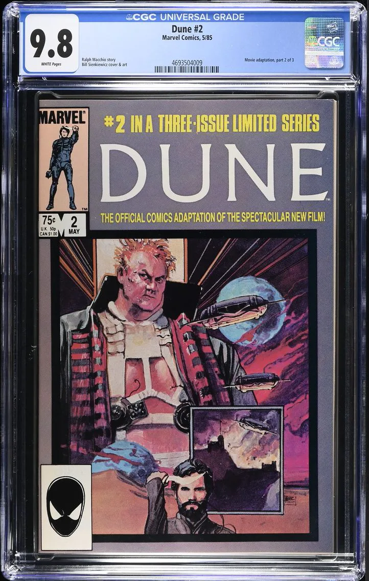 1985 Dune #2 CGC 9.8 Marvel Comics