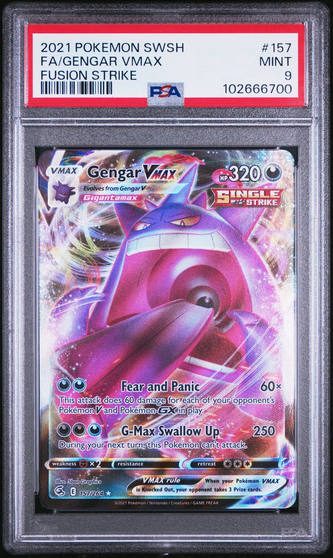 2021 #157 Full Art/Gengar Vmax P