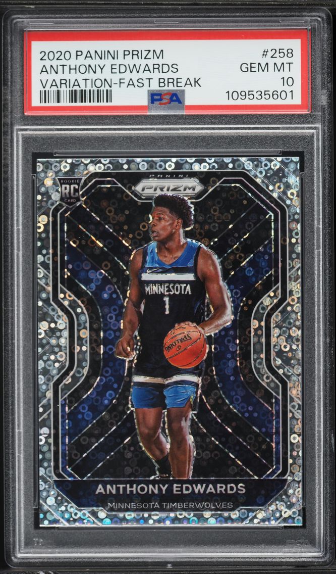 2020 #258 Anthony Edwards PSA 10